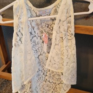 Toddler lace vest